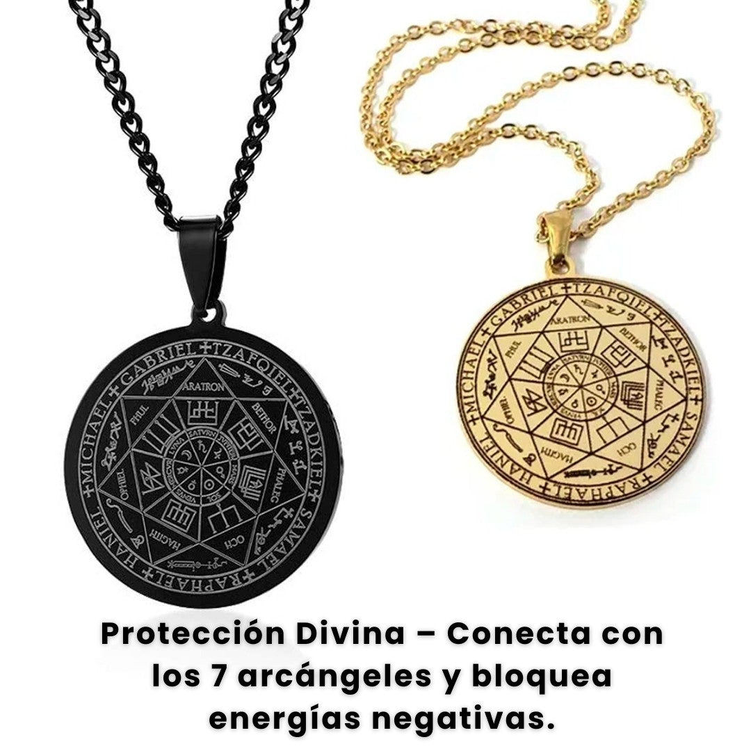 COLLAR SELLO 7 ARCÁNGELES: PROTECCIÓN Y ABUNDANCIA