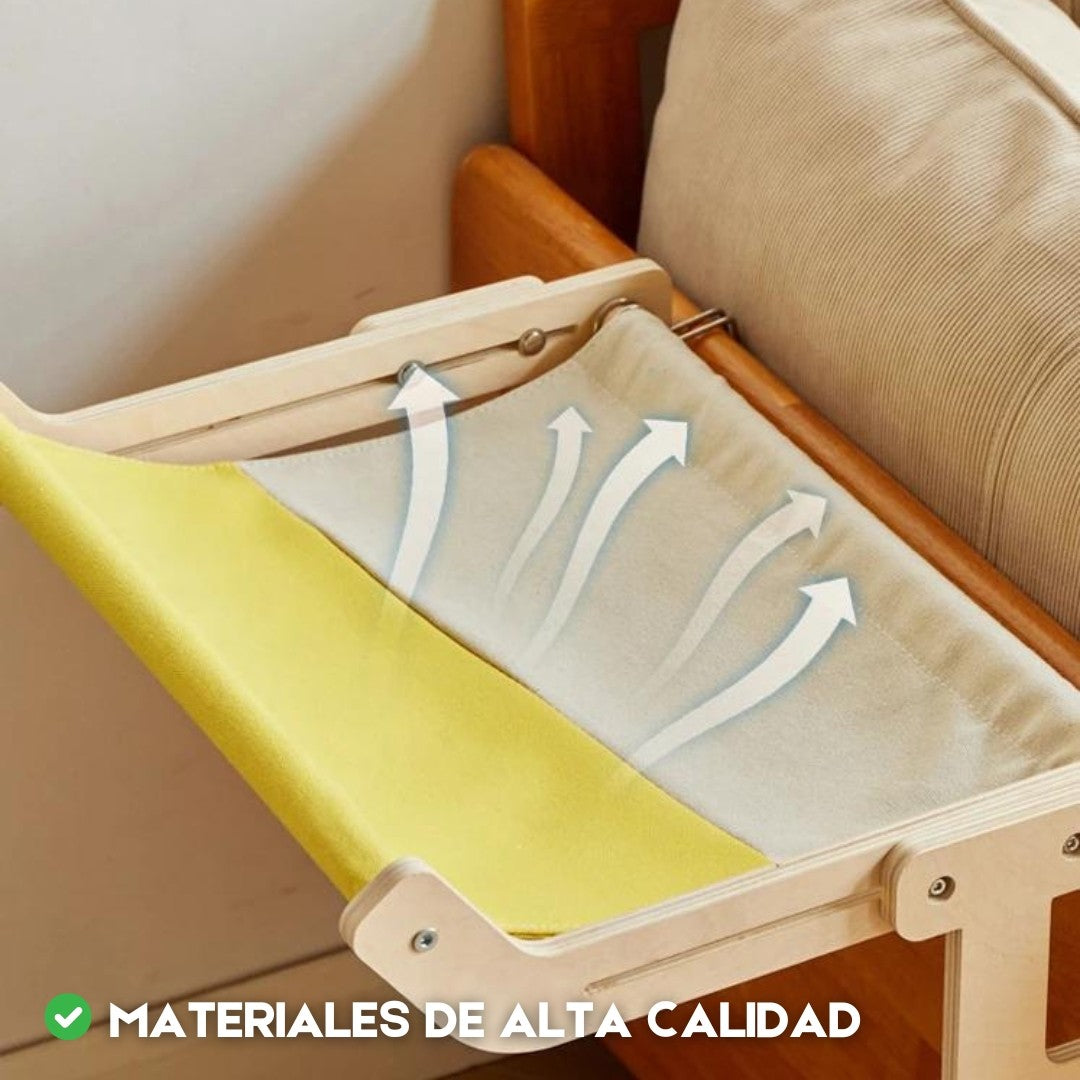 CAMA COLGANTE PARA GATOS: EL LUGAR FAVORITO DE TU MICHI