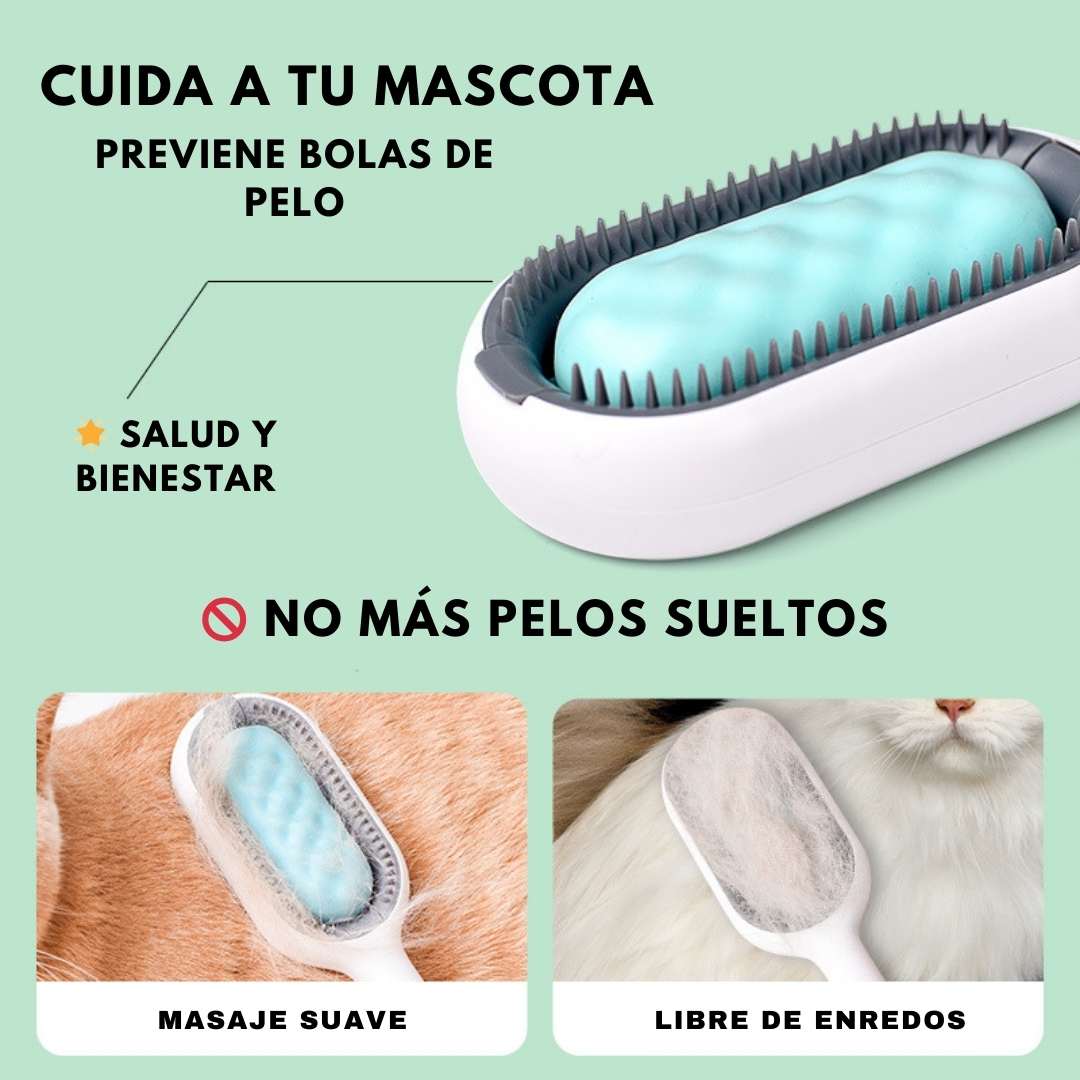 Combo cepillo anti-pelos para gatos😺Esencia 20ml + Toallas