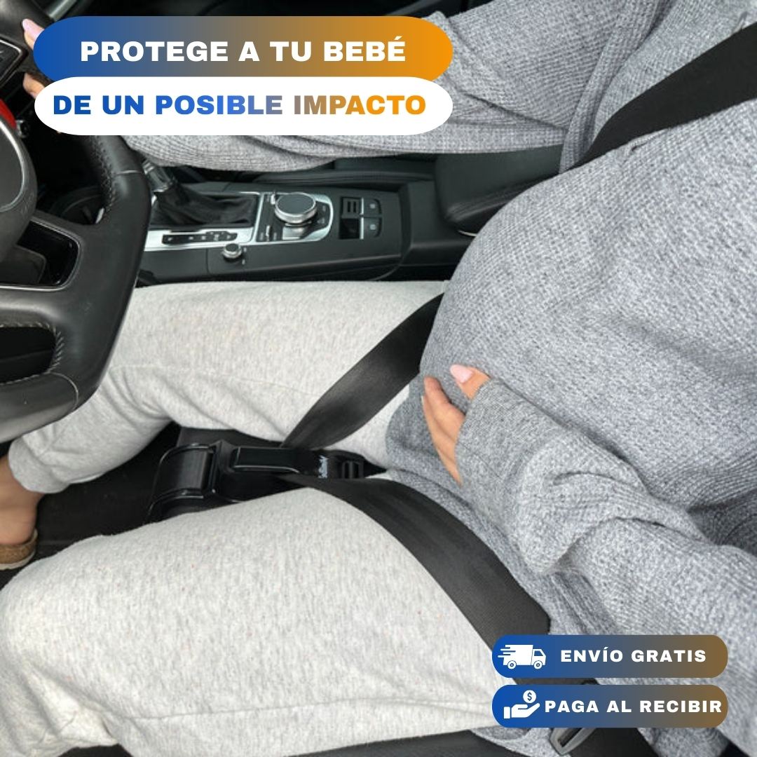 Cinturón seguro para Mamá: Protección y comodidad en cada viaje🤰
