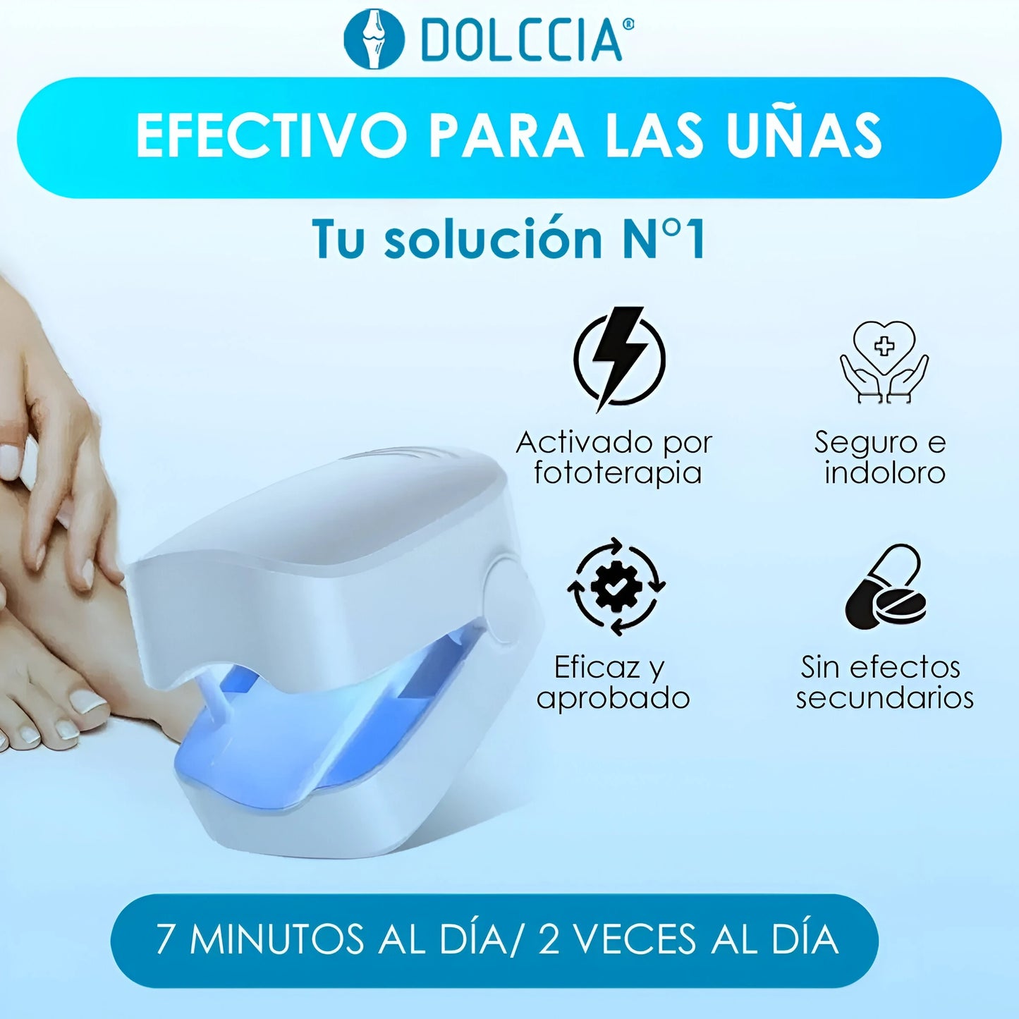 TRATAMIENTO LÁSER EFECTIVO PARA HONGOS EN LAS UÑAS