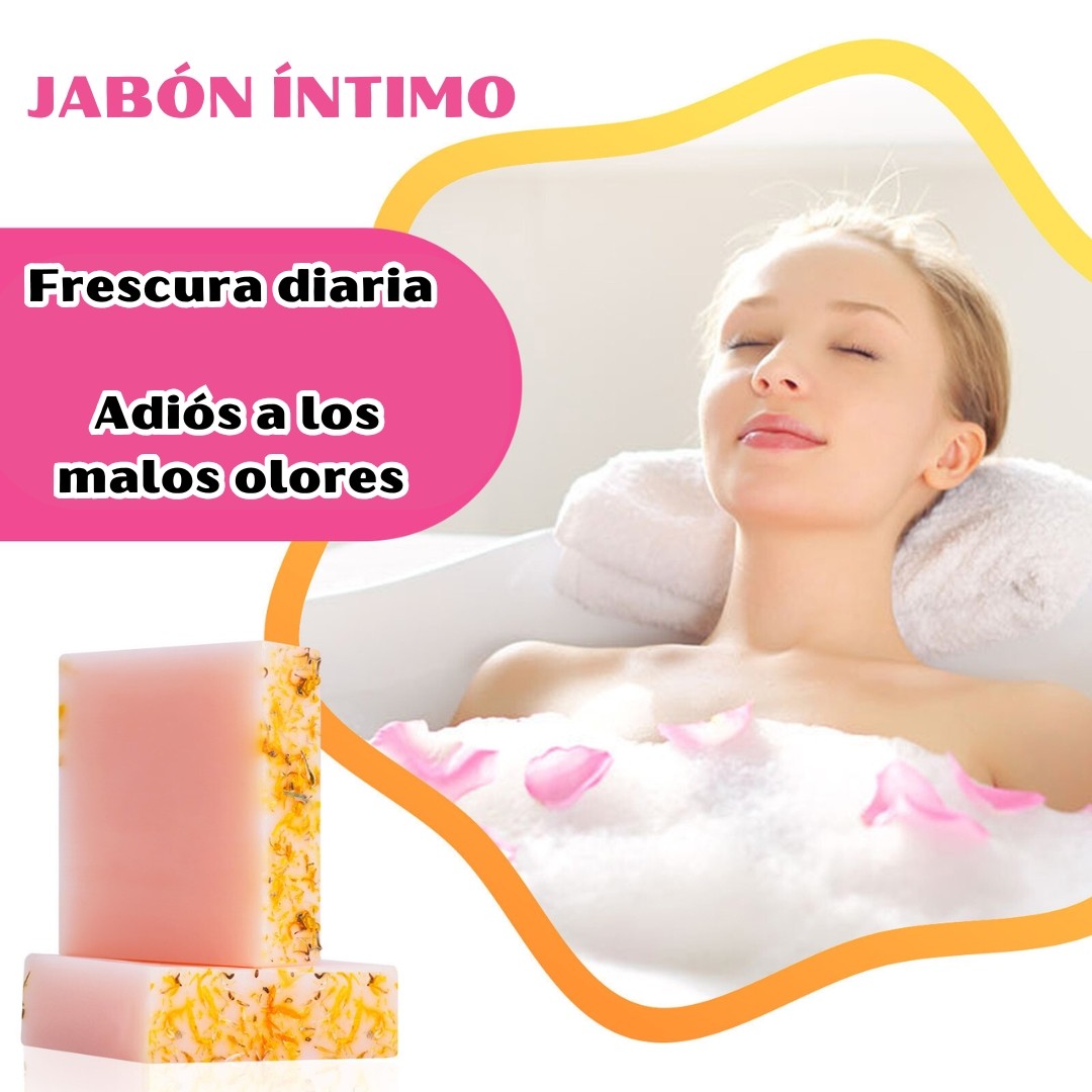 JABÓN ROSA PARA EL CUIDADO ÍNTIMO FEMENINO