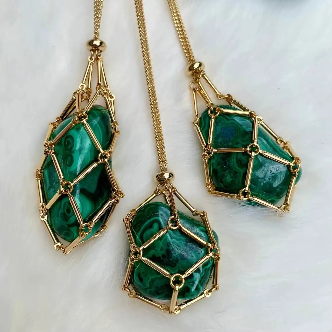 CADENA CON PIEDRA PRECIOSA DE ENERGÍA Y BUENA SUERTE (INTERCAMBIABLE)
