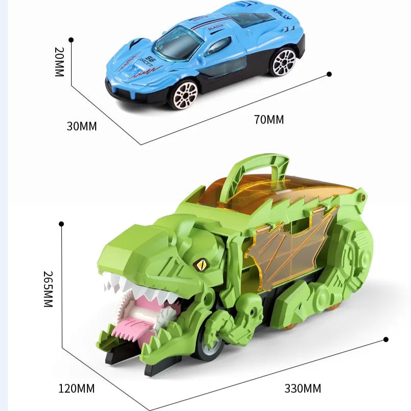 Dino Devour Car™ - Coche de juguete de dinosaurio (gratis 6 carritos)