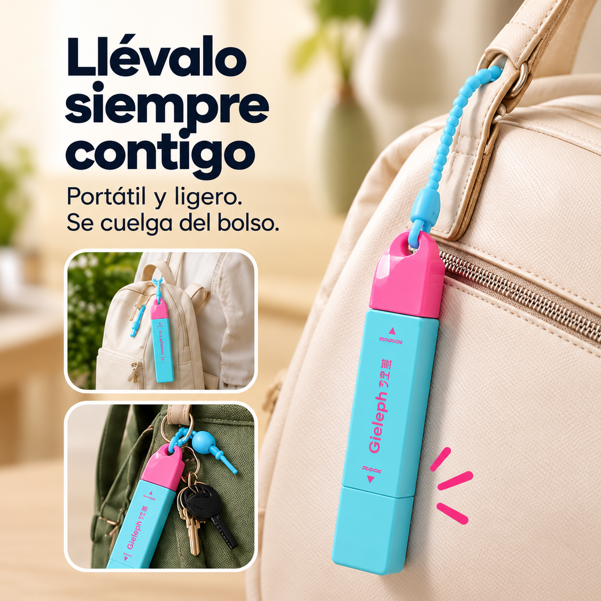 Lápiz Quitamanchas Portátil 2 en 1🧼👗