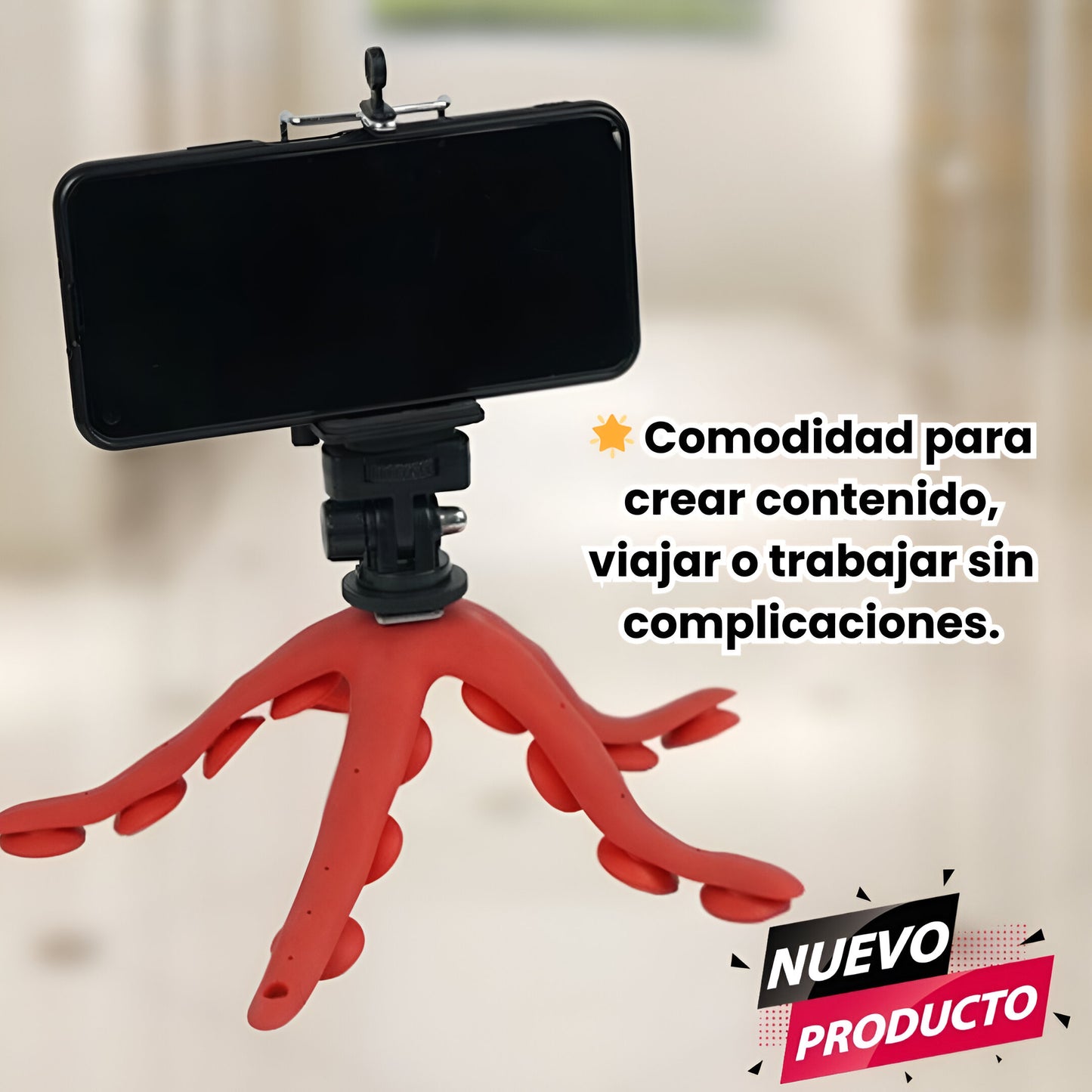 FlexiPRO™ - Soporte para celular con tentáculos