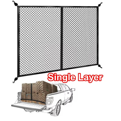 Malla Elástica para Maletero: Máxima Organización y Seguridad de Carga (120cm x 100cm)