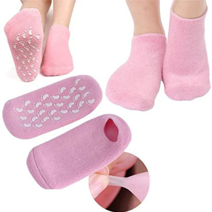 Combo hidratación 🧼 Guantes + calcetines reutilizables