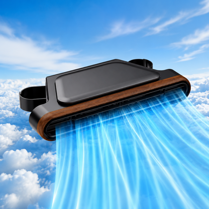 🌀 Ventilador Recargable de Clip ClipBreeze™ | Batería 3000 mAh y Carga USB-C