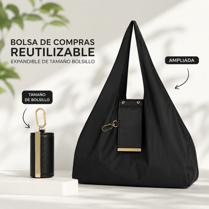 Bolsa de Compras Expandible Minimalista👜🥕