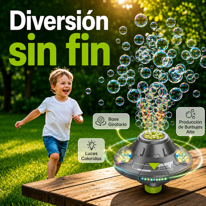 🛸 Máquina de Burbujas Espacial BubbleOVNI™
