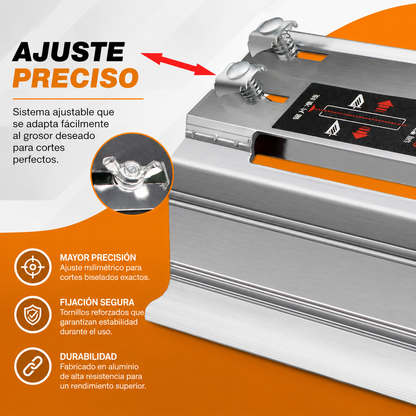 Adaptador Profesional de Aluminio para Biselado de Azulejos a 45°🧰🛠️