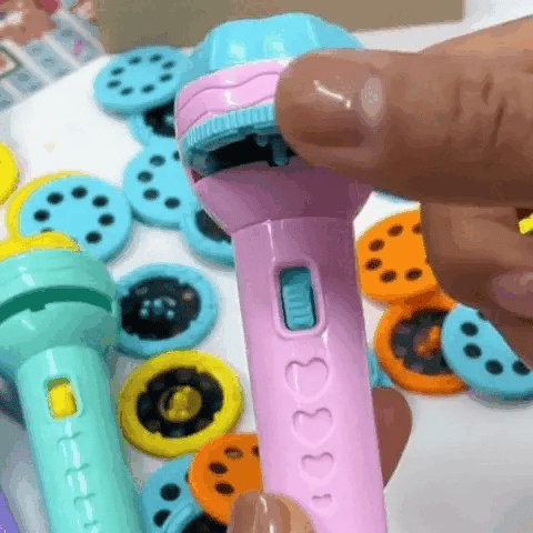 🔦LINTERNA DE PROYECTOR EDUCATIVA: Luz, color y aprendizaje para niños👨‍👩‍👧‍👦