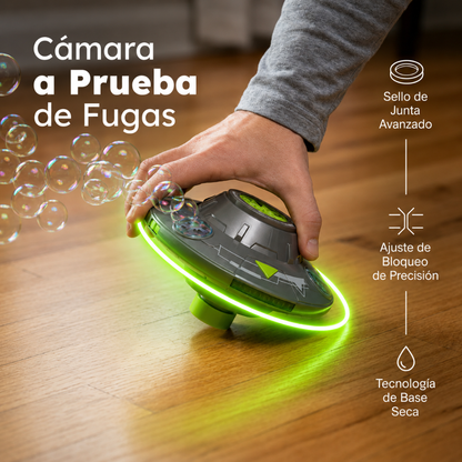 🛸 Máquina de Burbujas Espacial BubbleOVNI™