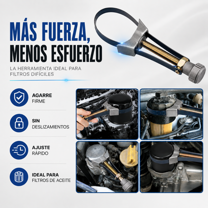 🔧 Llave de Tira de Acero GripSteel™