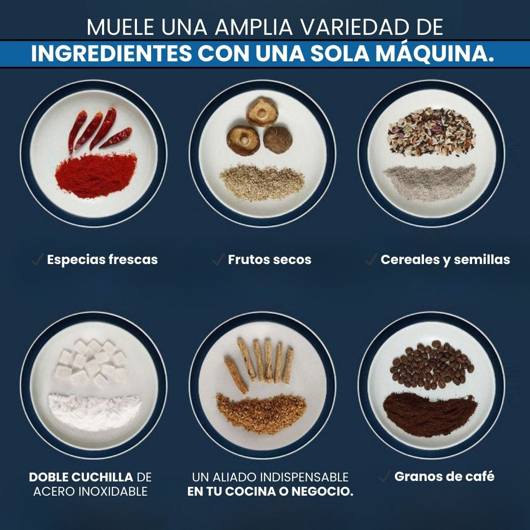 LA MÁQUINA DE ALTA TECNOLOGÍA PARA EL MOLIDO PERFECTO☕