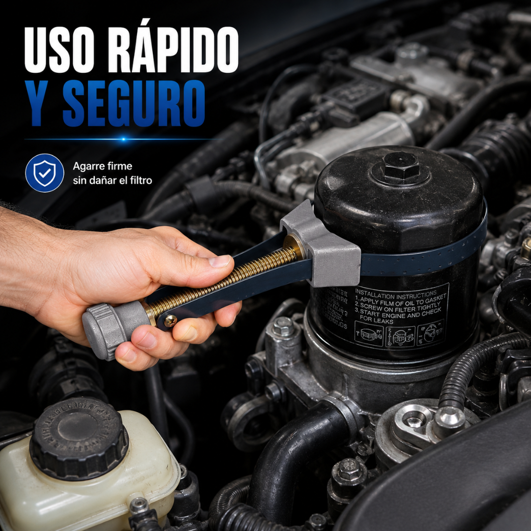 🔧 Llave de Tira de Acero GripSteel™