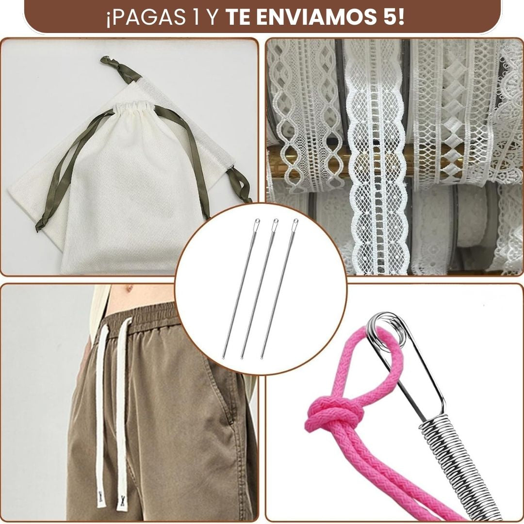 LA HERRAMIENTA MAESTRA PARA ENHEBRAR CON PRECISIÓN Y RAPIDEZ🧵🪡Paga 1 Lleva 5