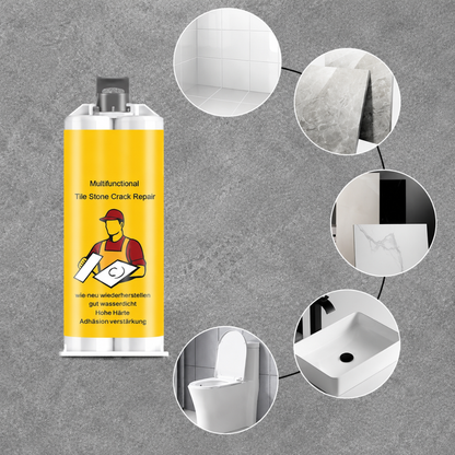 Kit Reparador de Azulejos, Cerámica y Piedra de Alta Resistencia🧰🛠️