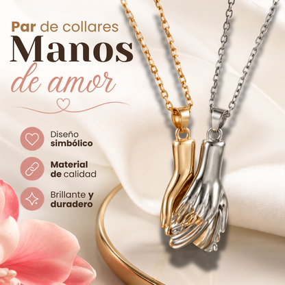 🤝 Collar Unión de Manos SoulBond™