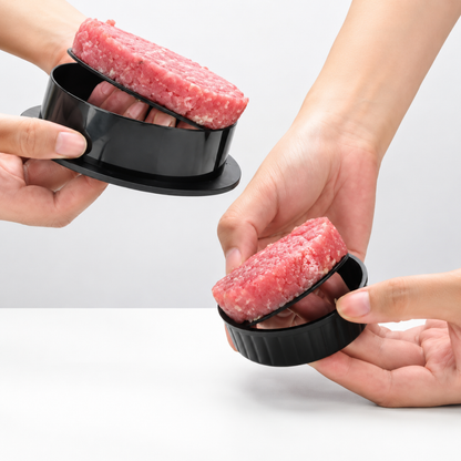 PRENSA REDONDA PARA CARNE DE HAMBURGUESA🏗️🍔
