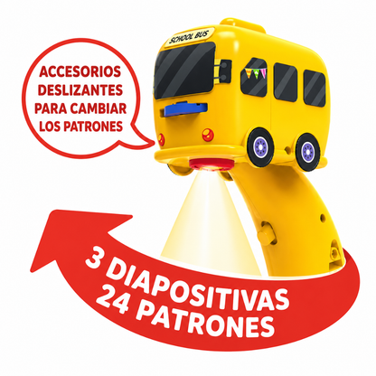 Proyector de Dibujo Infantil Educativo (Diseño Autobús)🚌🎊
