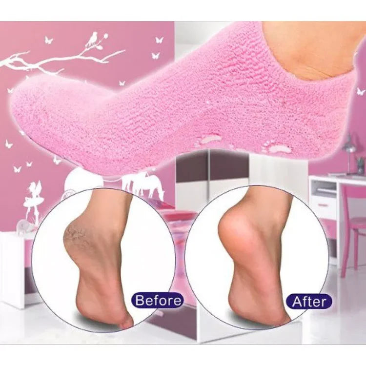 Combo hidratación 🧼 Guantes + calcetines reutilizables