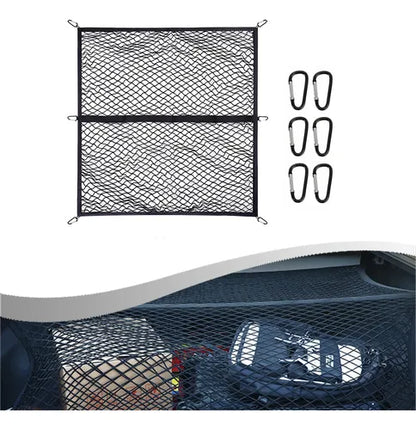 Malla Elástica para Maletero: Máxima Organización y Seguridad de Carga (120cm x 100cm)
