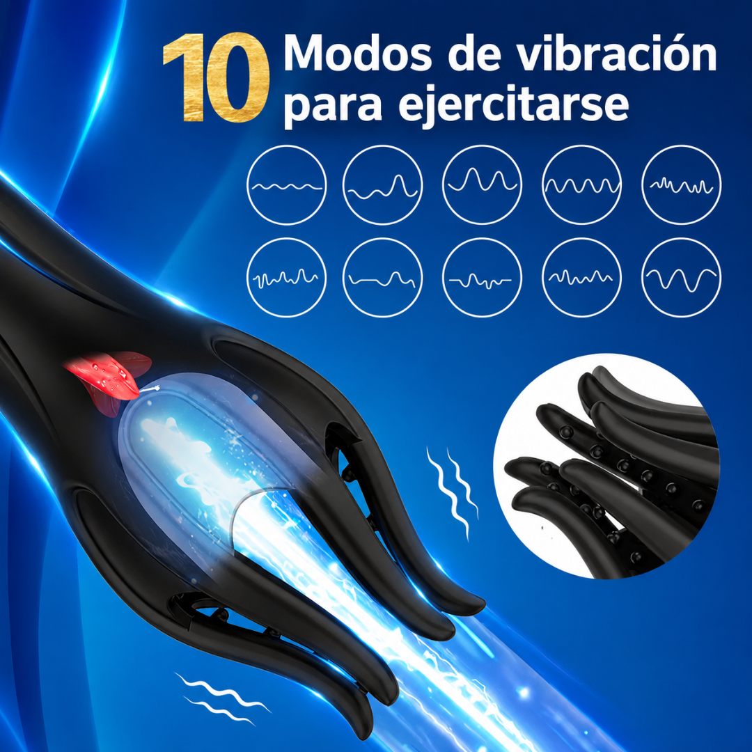 Masturbador de Entrenamiento y Control de Resistencia🍆