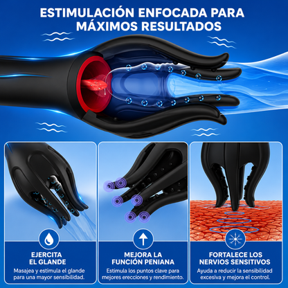 Masturbador de Entrenamiento y Control de Resistencia🍆