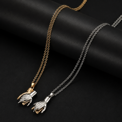 🤝 Collar Unión de Manos SoulBond™