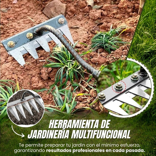 🌿 Herramienta de jardinería multifuncional: Cuidado del suelo