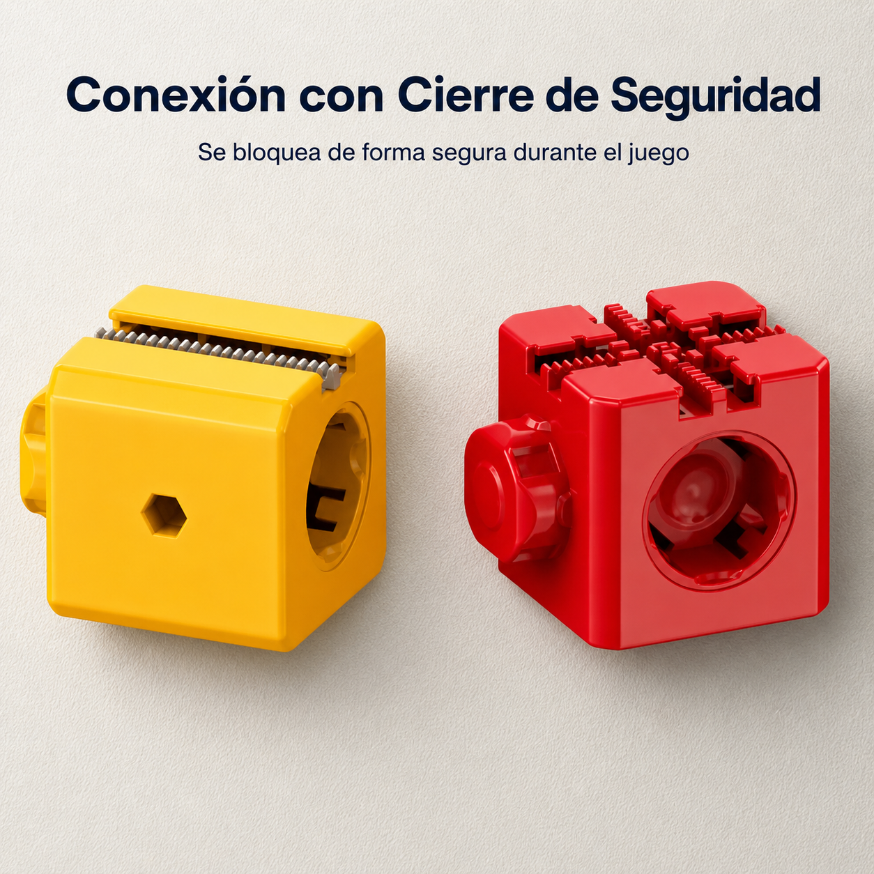 Vía de Tren Modular 3D con Coche Magnético [61 Piezas]🚆🚝