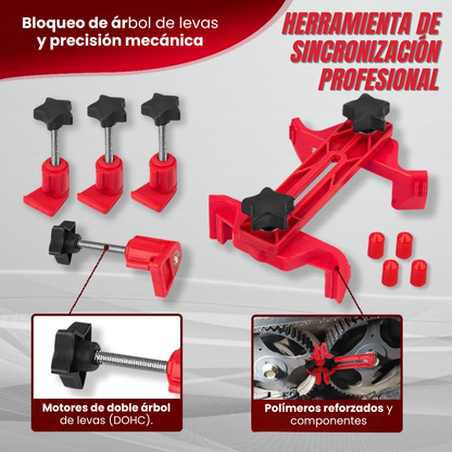 🧰HERRAMIENTA DE SINCRONIZACIÓN PROFESIONAL: Bloqueo de árbol de levas y precisión mecánica⚙️
