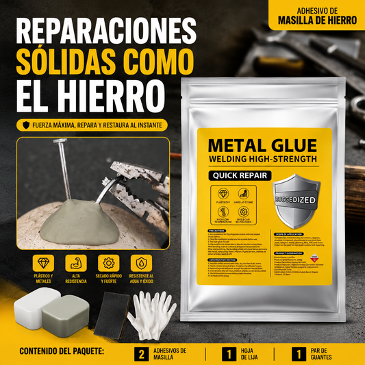 Adhesivo de Masilla de Hierro (Paquete x2)🧰