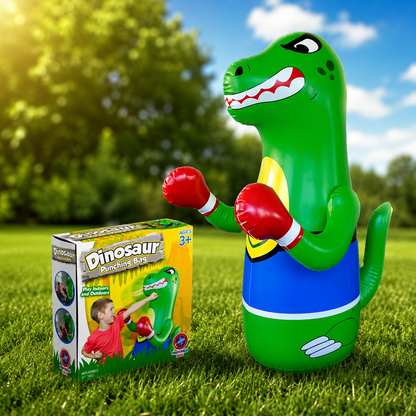 🦖🧑🏻‍🦱 Inflable Tiranosaurio Rex de 1.2 Metros Extra Grueso