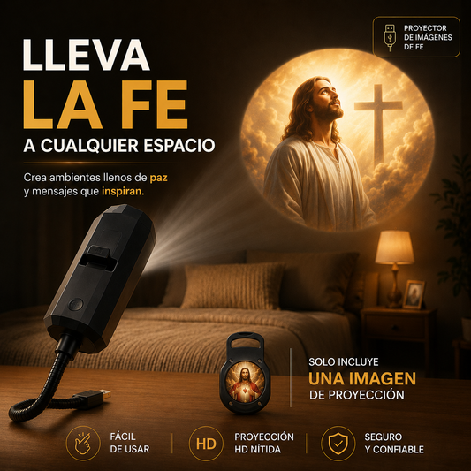 Proyector de Luz LED Religiosa Sagrado Corazón🕌💝