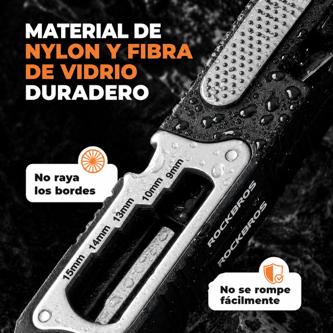 HERRAMIENTA MULTIFUNCIONAL PARA NEUMÁTICOS DE BICICLETA🏗️🚴🏻