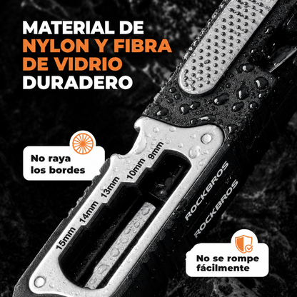 HERRAMIENTA MULTIFUNCIONAL PARA NEUMÁTICOS DE BICICLETA🏗️🚴🏻