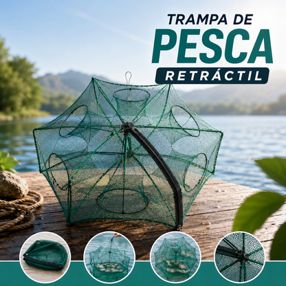 🐟 Trampa de Pesca Retráctil AquaCatch™
