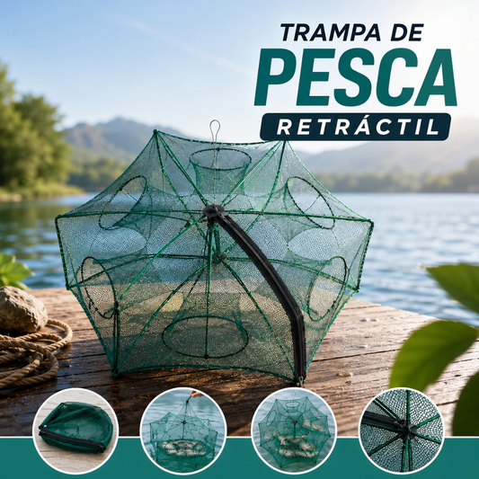 🐟 Trampa de Pesca Retráctil AquaCatch™