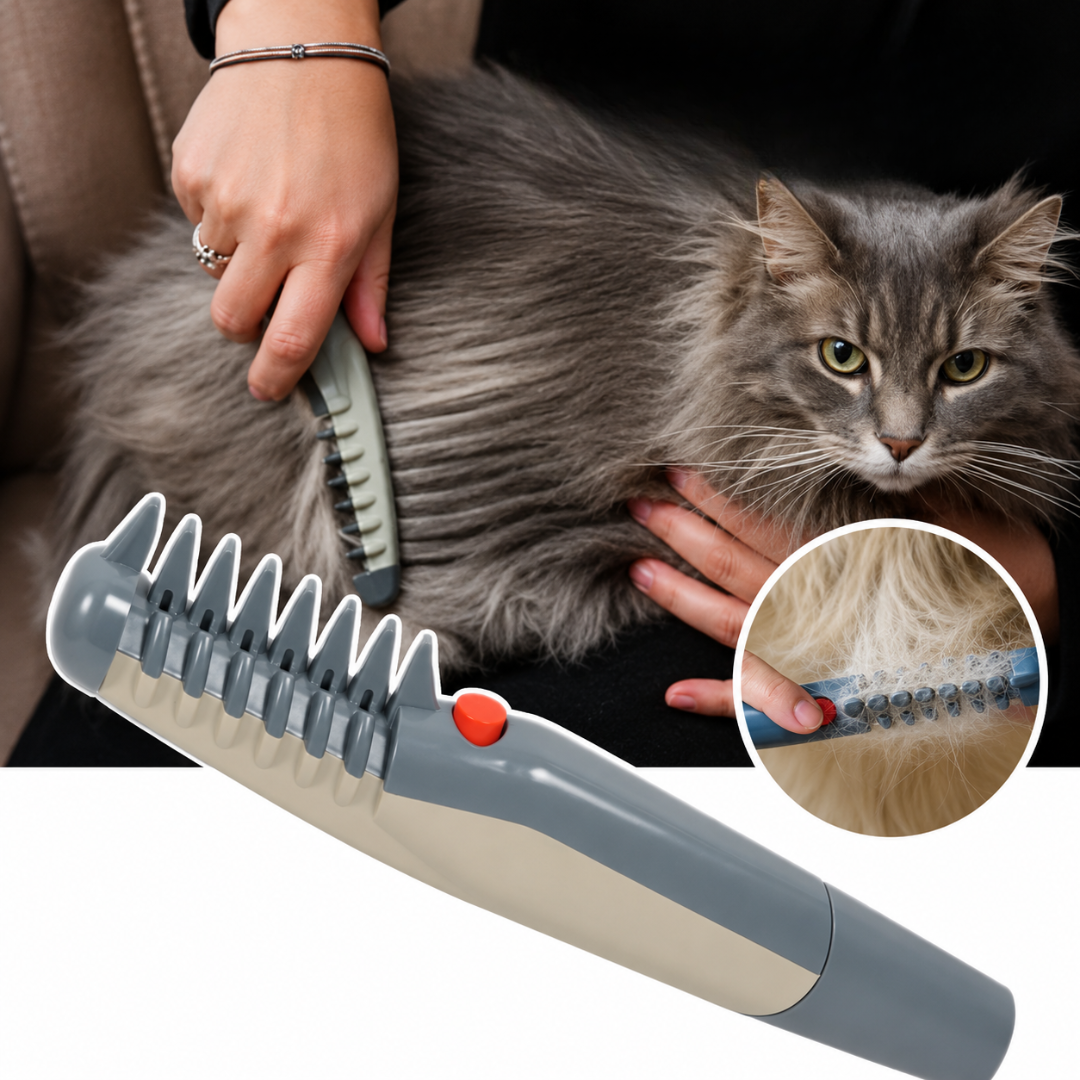 Peine Eléctrico para Mascotas (Oferta Especial x2)🐱🐶