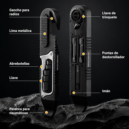 HERRAMIENTA MULTIFUNCIONAL PARA NEUMÁTICOS DE BICICLETA🏗️🚴🏻