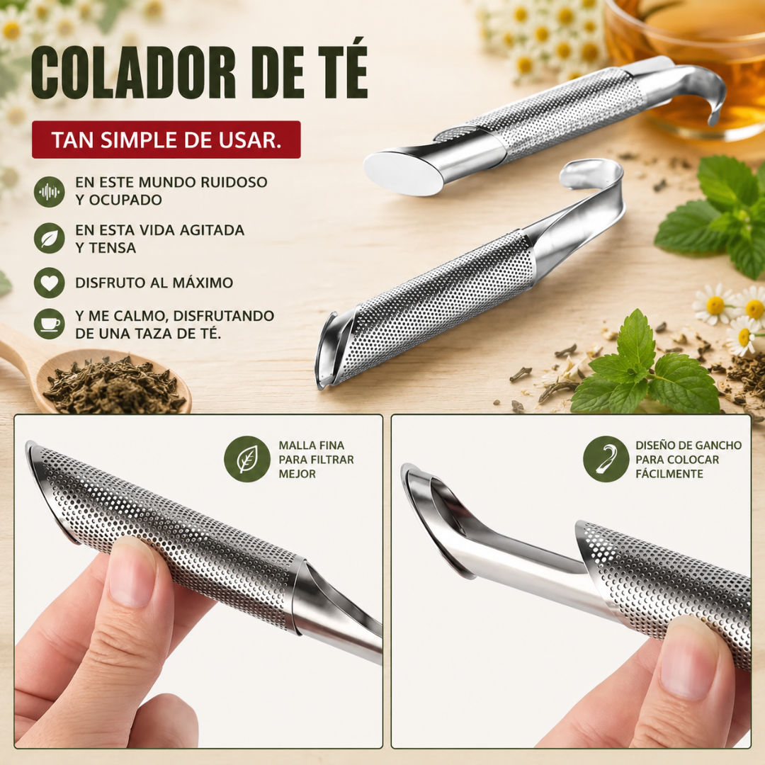 Infusor Cilíndrico Premium (Oferta Especial 2x1)🧉☕