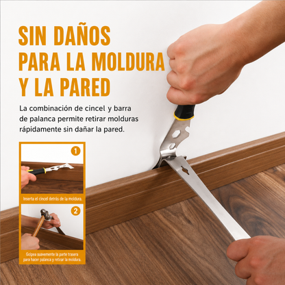 PACK X2: Raspador de Barra Multifuncional de Acero Inoxidable🧰