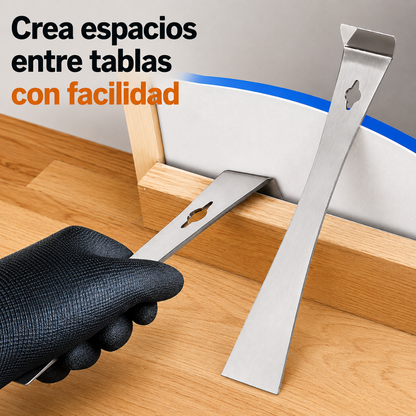 PACK X2: Raspador de Barra Multifuncional de Acero Inoxidable🧰