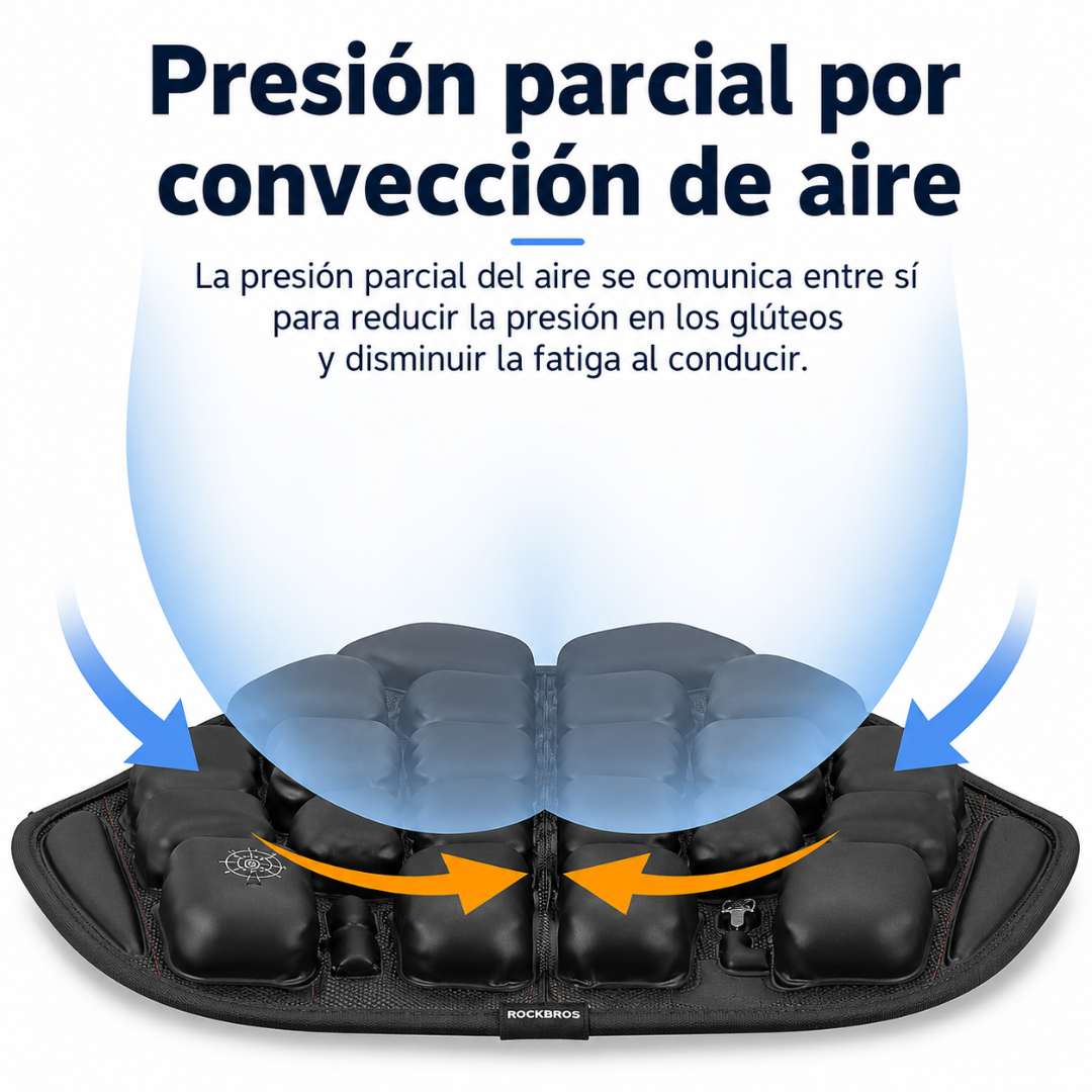 Cojín Engrosado Universal para Asiento🏁🏍️