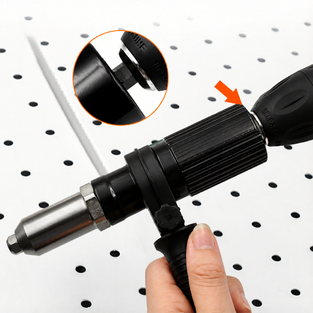 Kit Cabezal de Conversión para Taladro y Remachadora Eléctrica🪓🪚