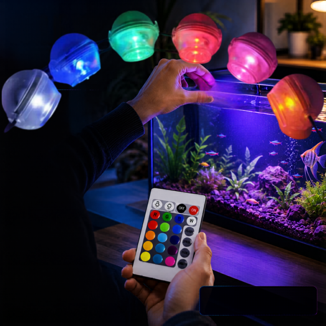 Foco LED RGB Sumergible AquaMood🌈💡