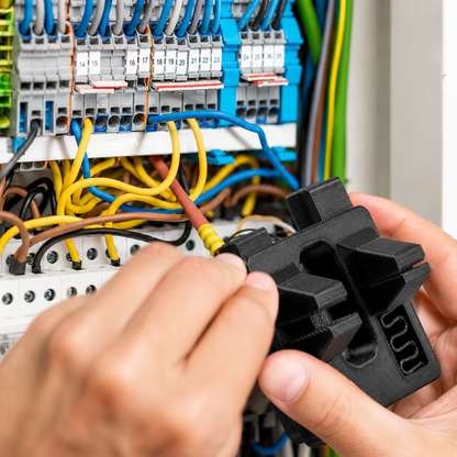 SOPORTE DE ABRAZADERA PARA SOLDAR CABLES🏗️ 🧰